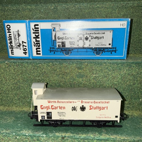 Märklin 4677 ovp bierwagen - bierwagen, h0