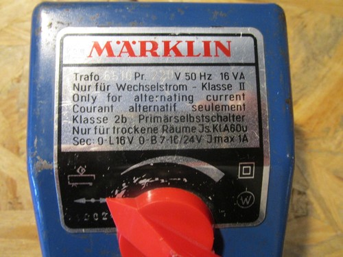 Märklin trafo 6510 gebr - märklin,